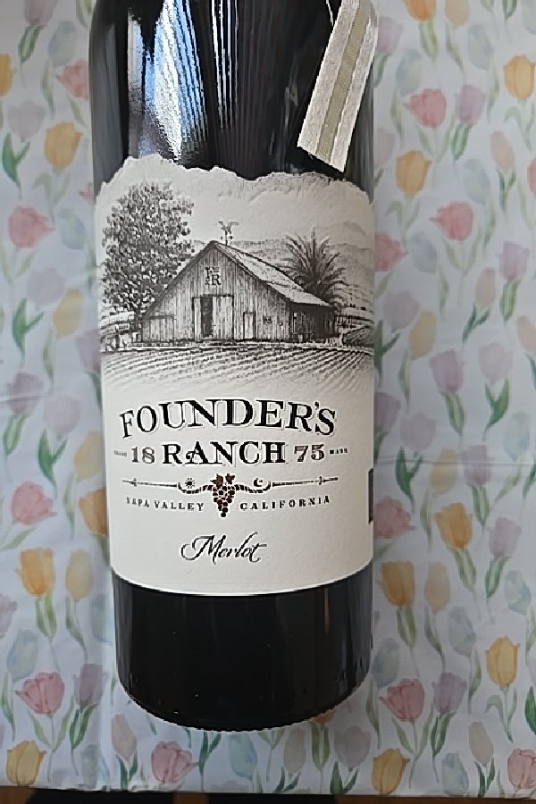 Founder's Ranch 1875 Merlot - Image 1