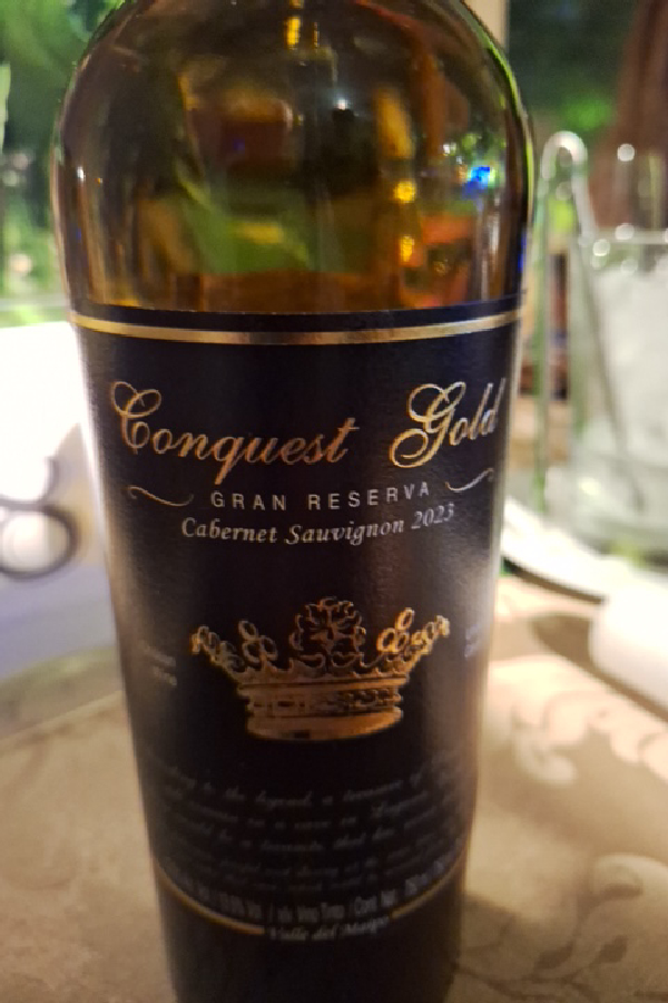 Conquest Gold Gran Reserva Cabernet Sauvignon - Image 1