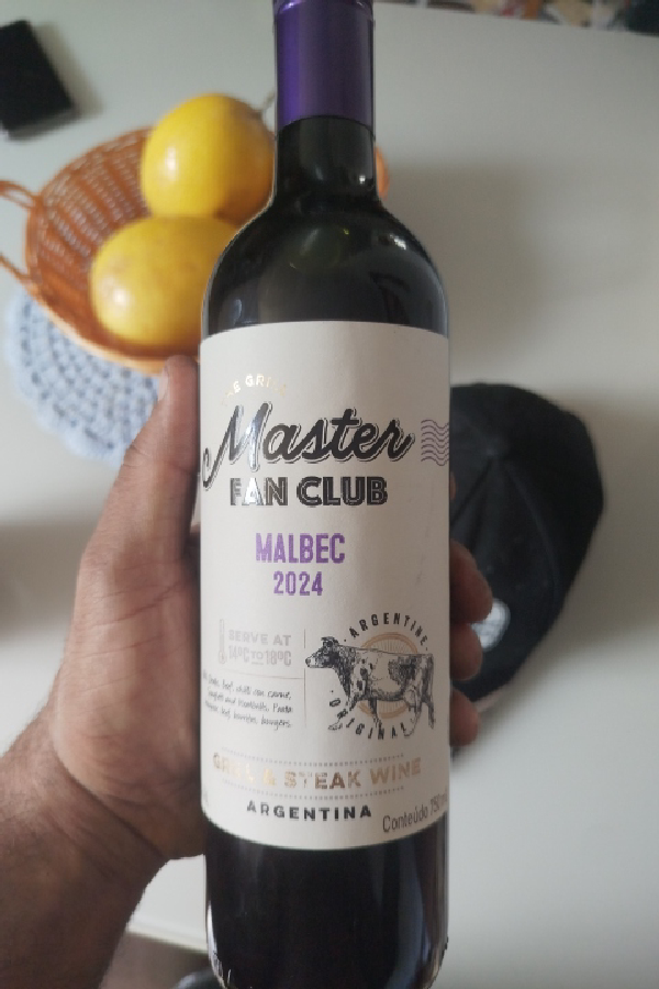 The Grill Master Fan Club Malbec 2024 - Image 1