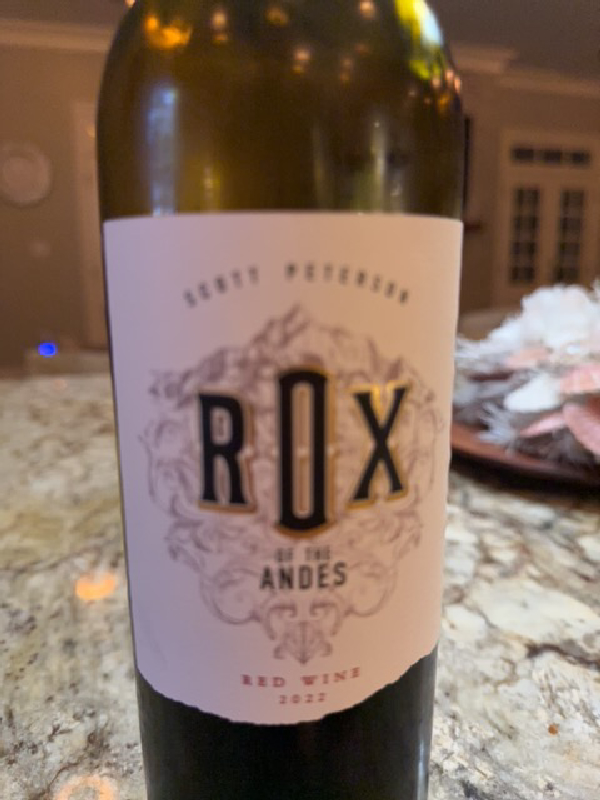 ROX of the Andes Red Wine - Image 1