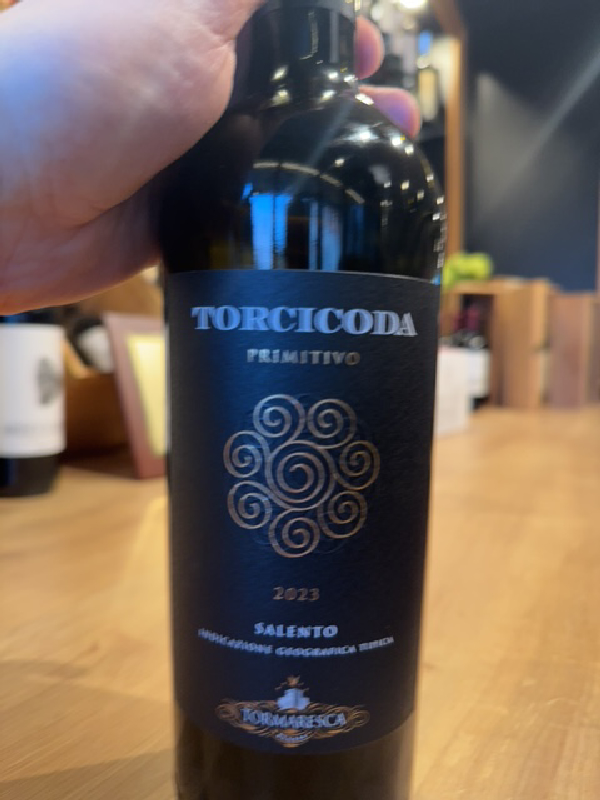 Torcicoda Primitivo Salento IGT - Image 1