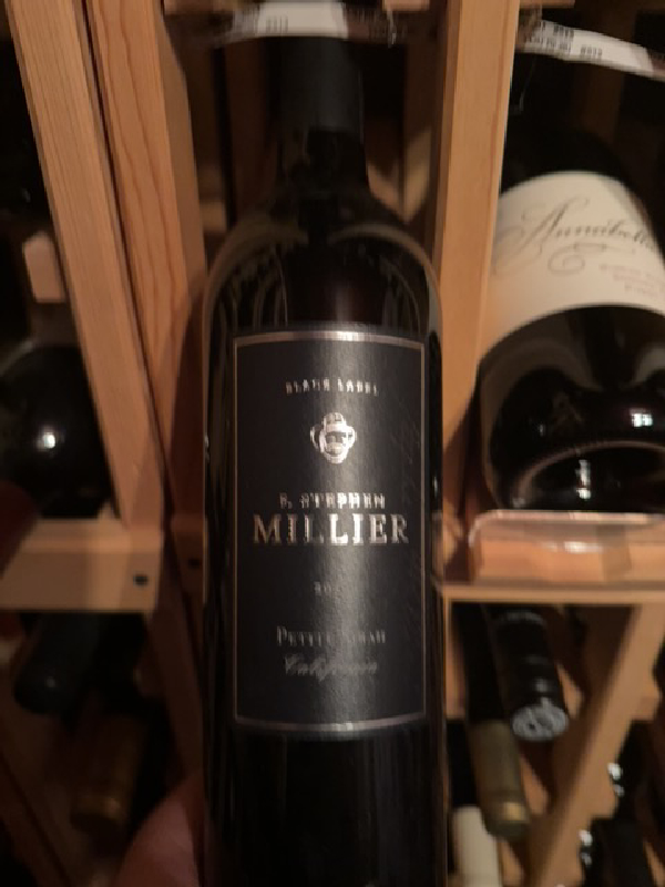 Black Label Petite Sirah - Image 1