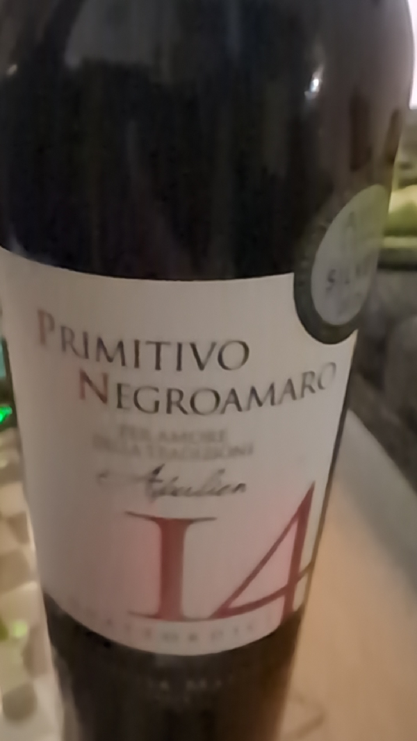 Pelamore della Tradizione I4 Primitivo Negroamaro - Image 1