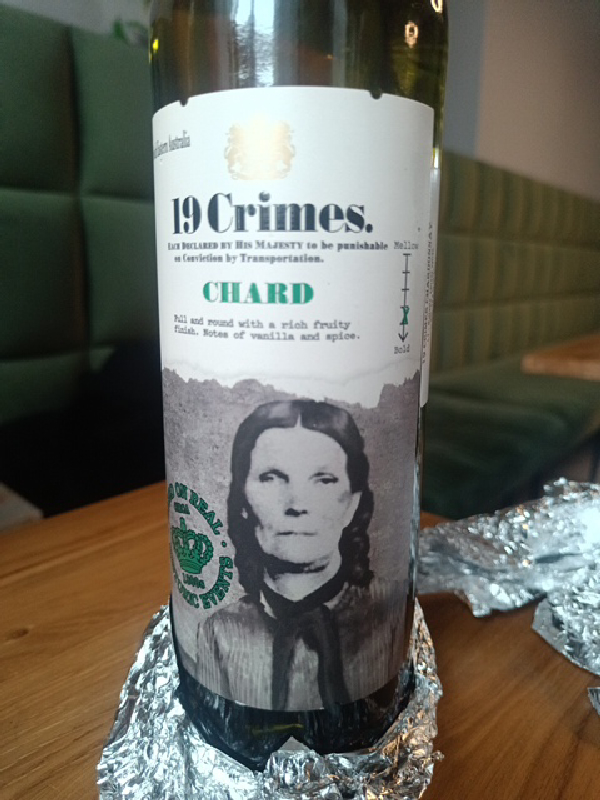 19 Crimes Chardonnay (Hard Chard) - Image 1