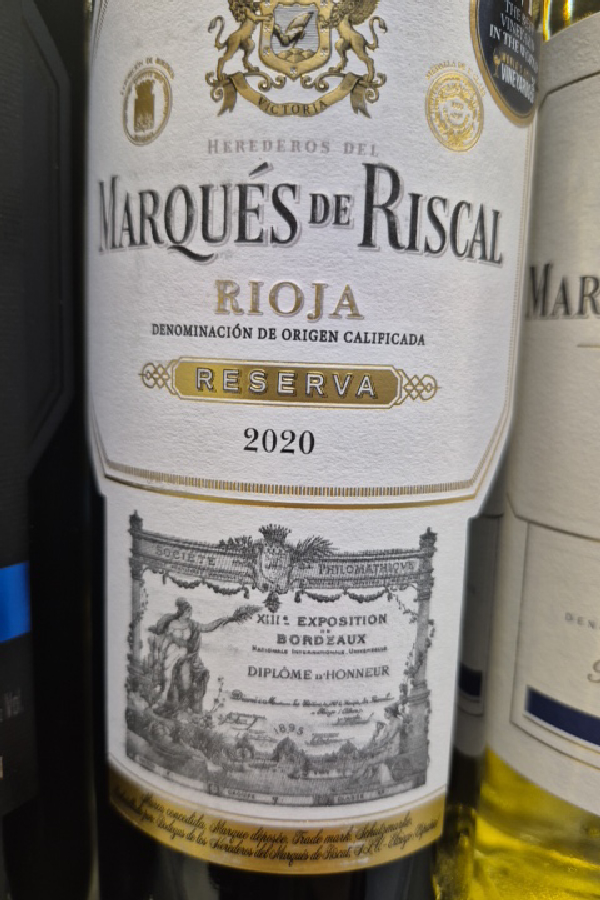 Marqués de Riscal Reserva 2020 - Image 1