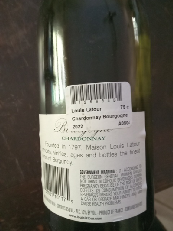 Louis Latour Bourgogne Chardonnay - Image 1
