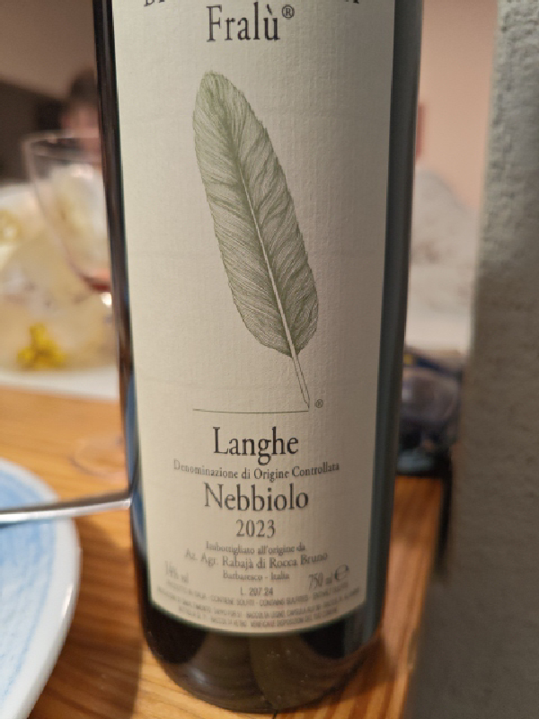 Fralù Langhe Nebbiolo - Image 1