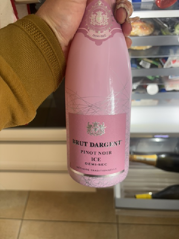 Brut Dargent Pinot Noir Ice Demi-Sec Rosé - Image 1