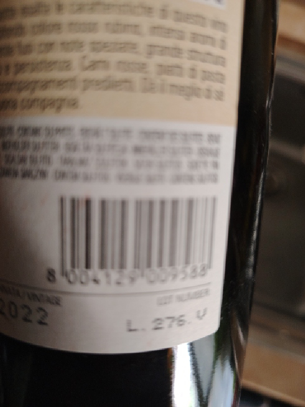 Val di Fara Montepulciano d'Abruzzo Riserva - Image 1