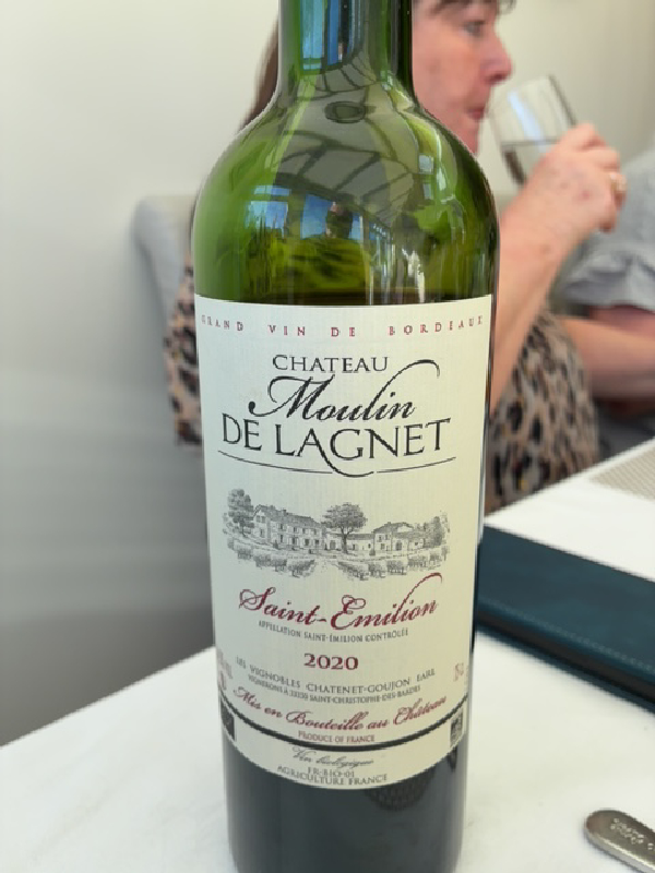 Château Moulin de Lagnet Saint-Émilion 2020 - Image 1
