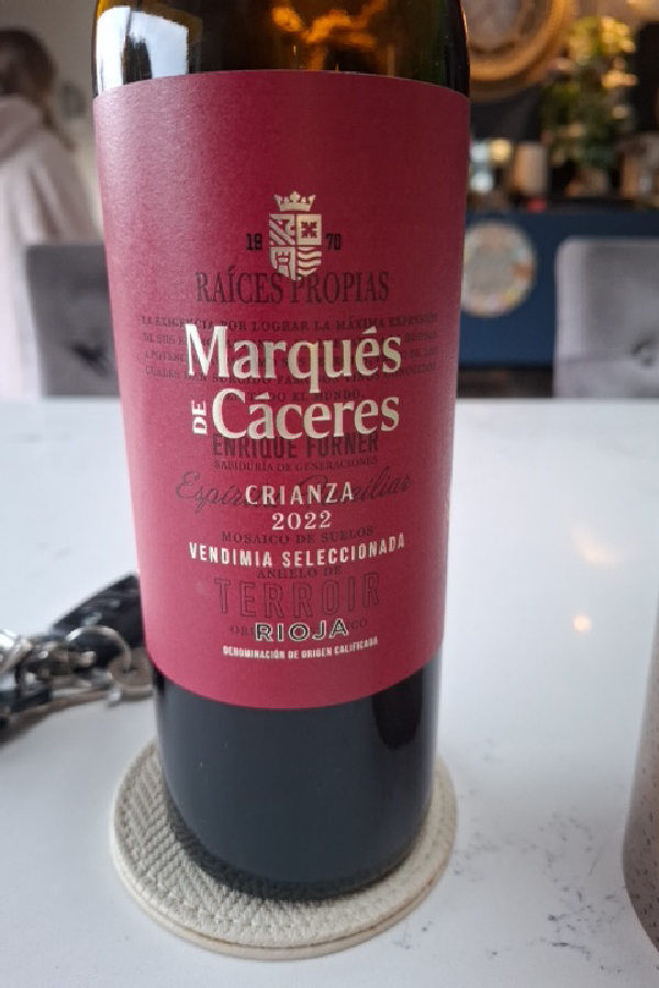 Marqués de Cáceres Crianza 2022 - Image 1