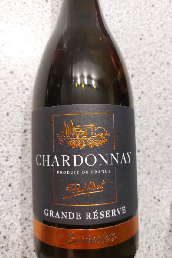 Les Bertholets Grande Réserve Chardonnay - Image 1