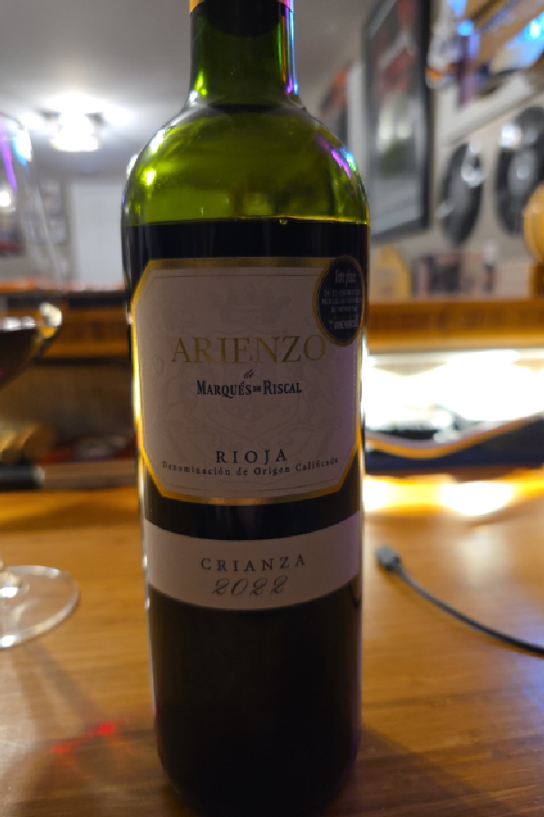 Arienzo de Marqués de Riscal Crianza - Image 1