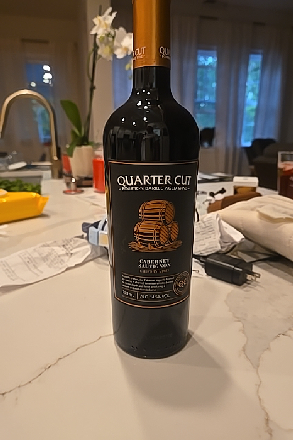 Quarter Cut Bourbon Barrel-Aged Cabernet Sauvignon - Image 1