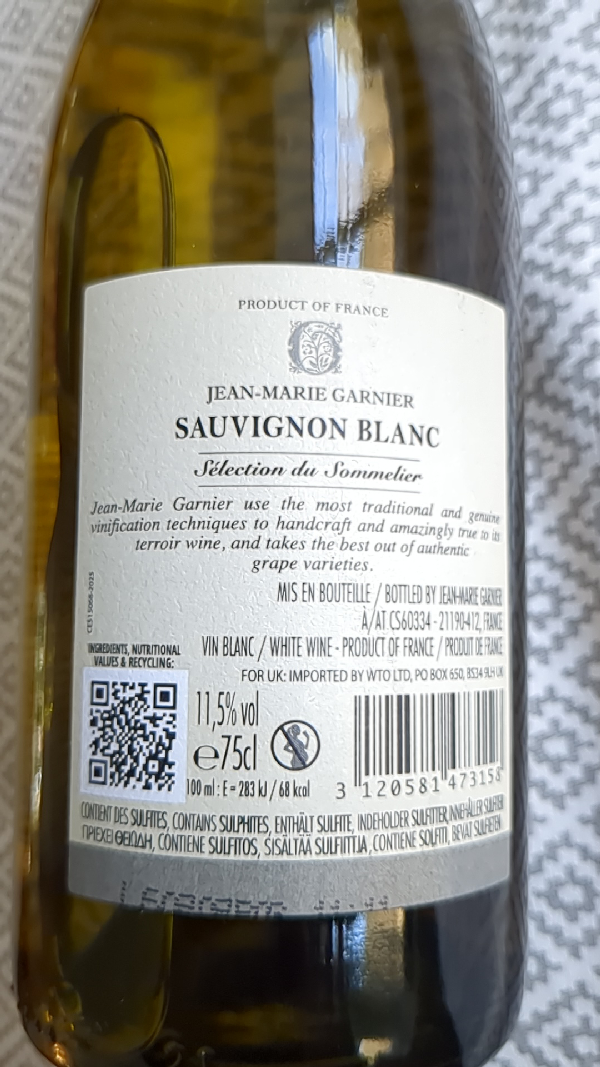 Sélection du Sommelier Sauvignon Blanc - Image 1