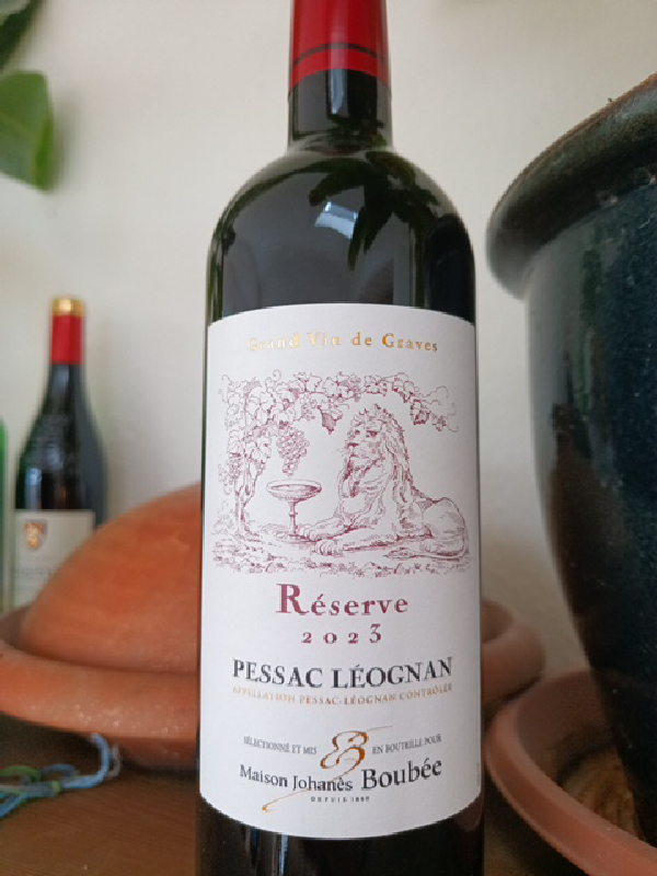 Maison Johanès Boubée Réserve Pessac-Léognan - Image 1