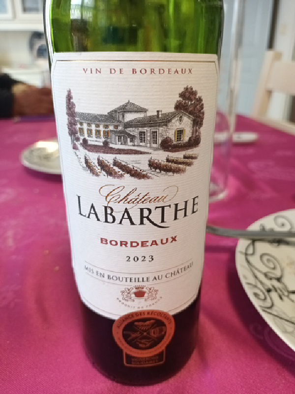 Château Labarthe Bordeaux Rouge 2023 - Image 1