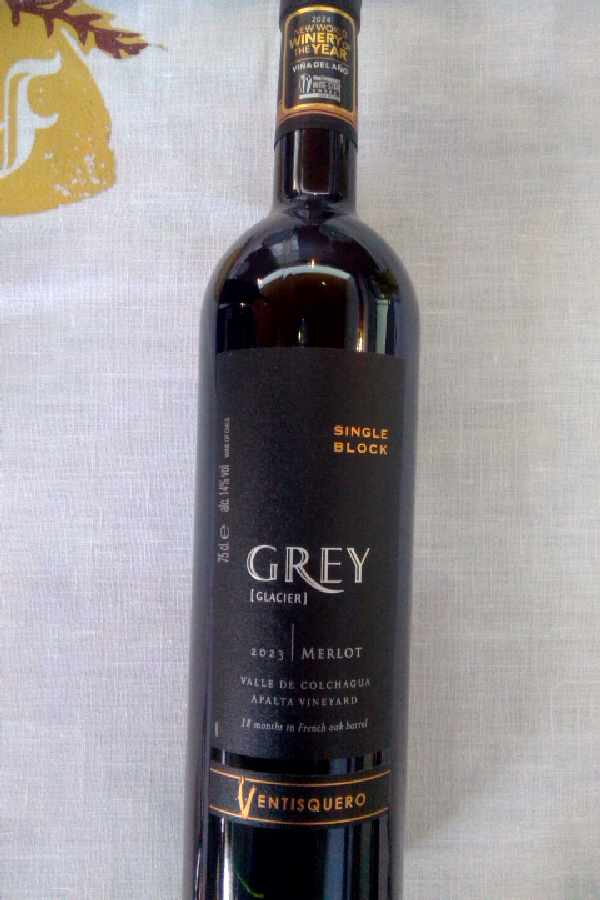 Grey [Glacier] Single Block Merlot - Image 1