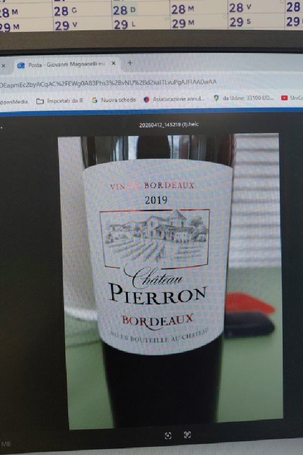 Château Pierron Bordeaux 2019 - Image 1