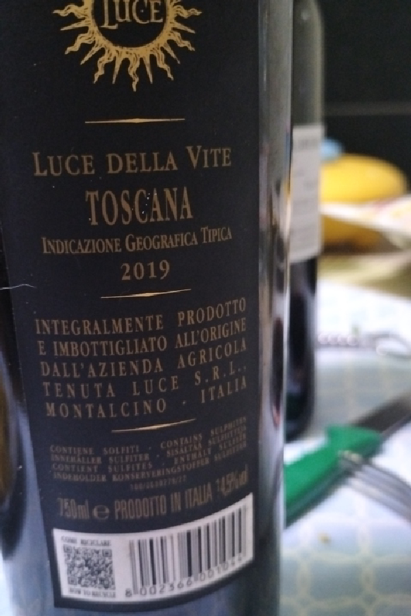 Luce della Vite Toscana 2019 - Image 1