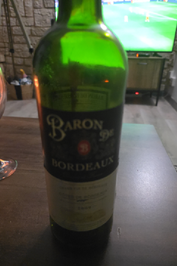 Baron de Bordeaux Côtes de Bordeaux 2009 - Image 1