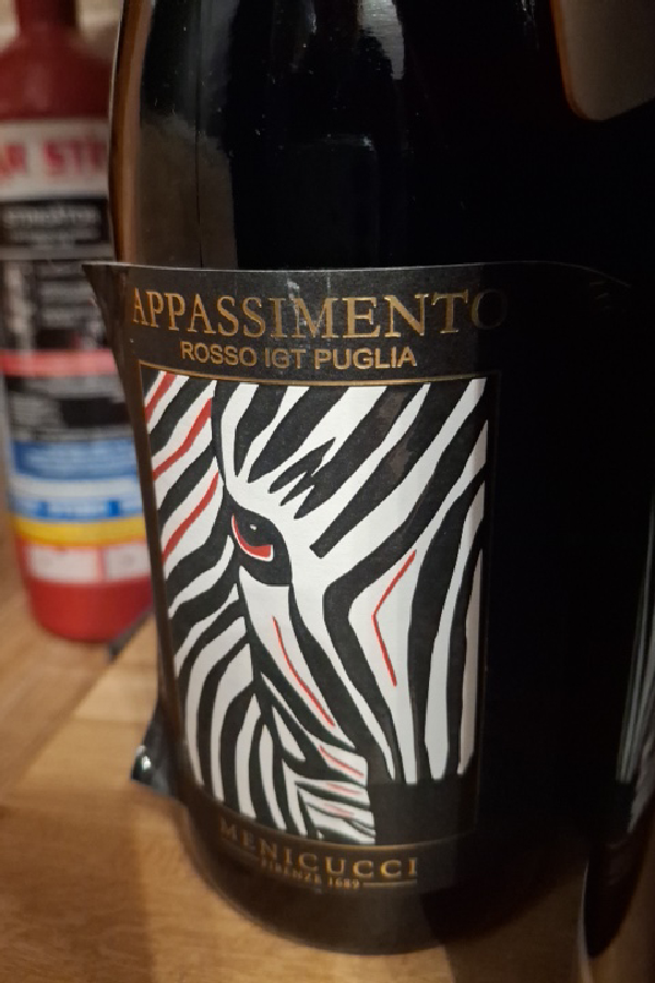 Menicucci Appassimento Rosso Puglia IGT - Image 1