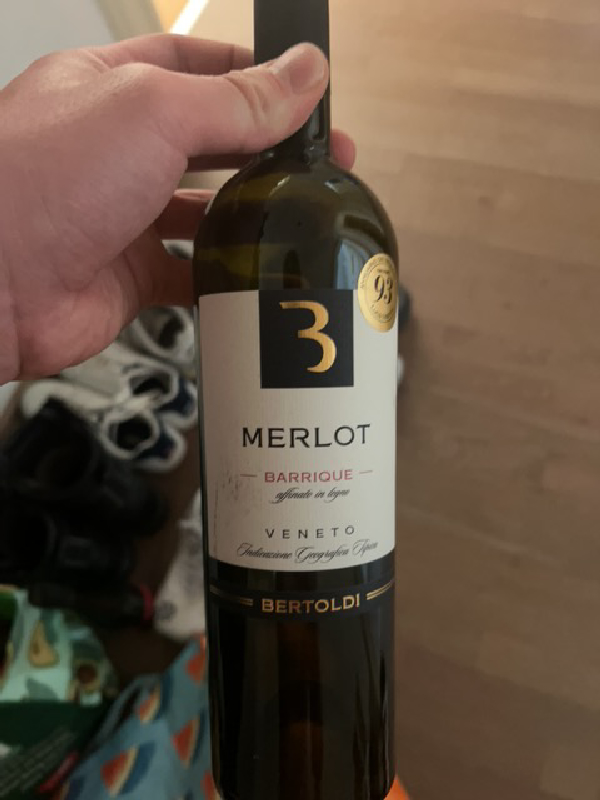 Bertoldi Merlot Barrique Veneto IGT - Image 1