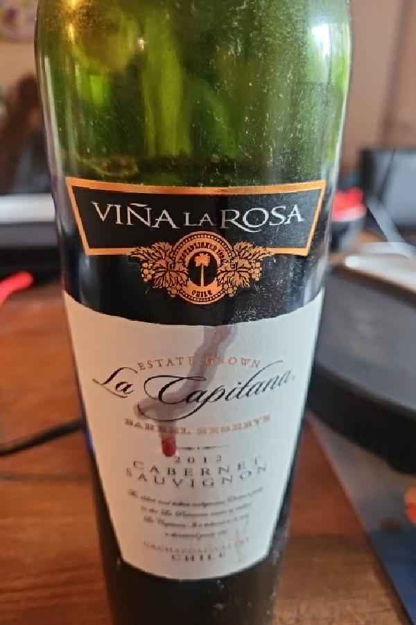 La Capitana Barrel Reserve Cabernet Sauvignon - Image 1