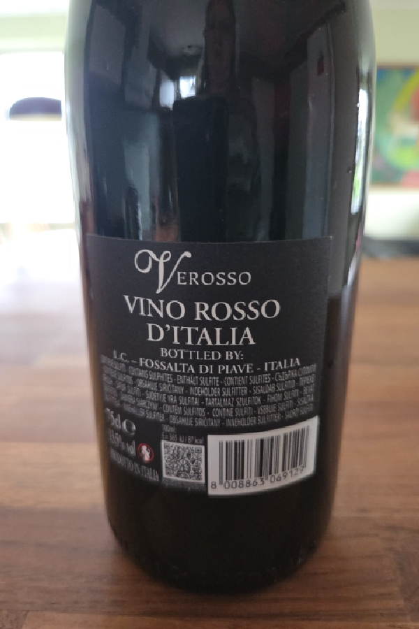 Verosso Vino Rosso d'Italia - Image 1
