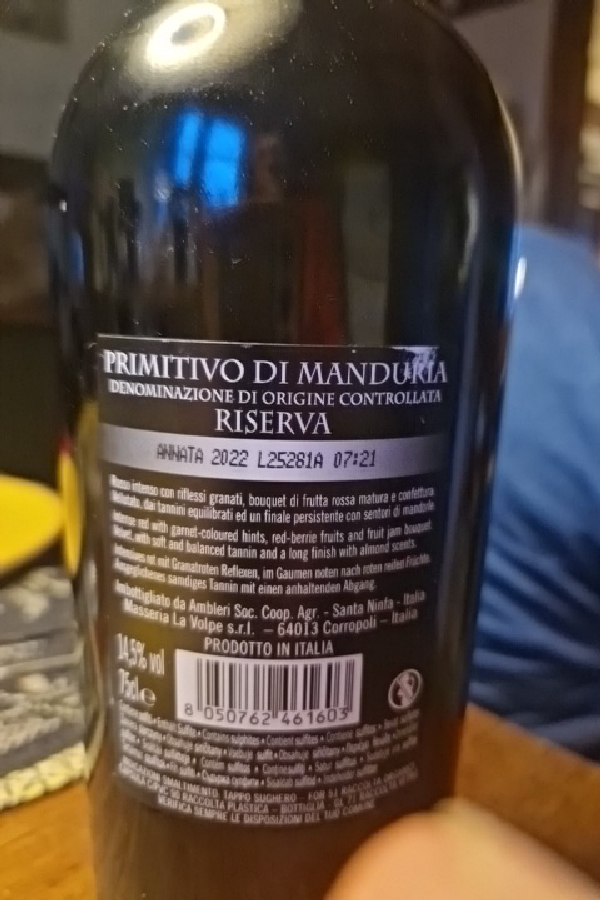 UNO Primitivo di Manduria Riserva - Image 1
