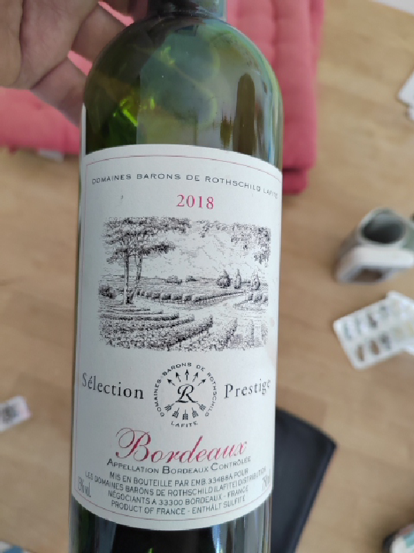 Domaines Barons de Rothschild (Lafite) Sélection Prestige Bordeaux - Image 1