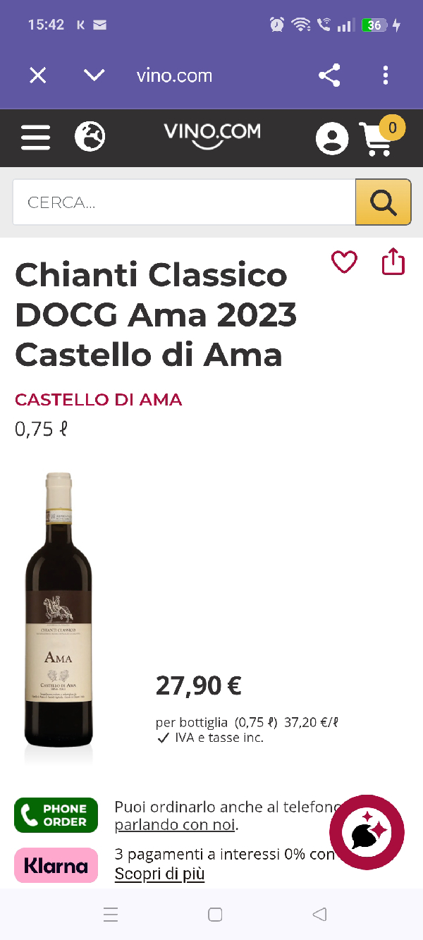 Chianti Classico DOCG Ama - Image 1