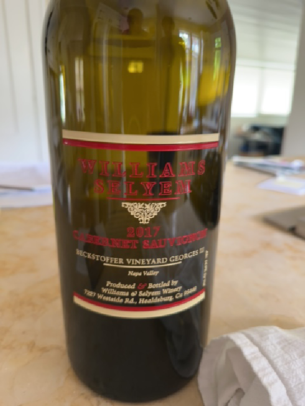 Beckstoffer Vineyard Georges III Cabernet Sauvignon - Image 1