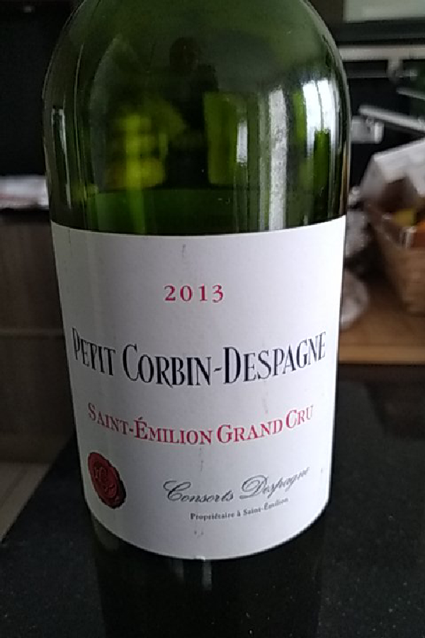 Petit Corbin-Despagne Saint-Émilion Grand Cru 2013 - Image 1
