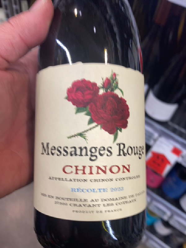 Messanges Rouge Chinon - Image 1