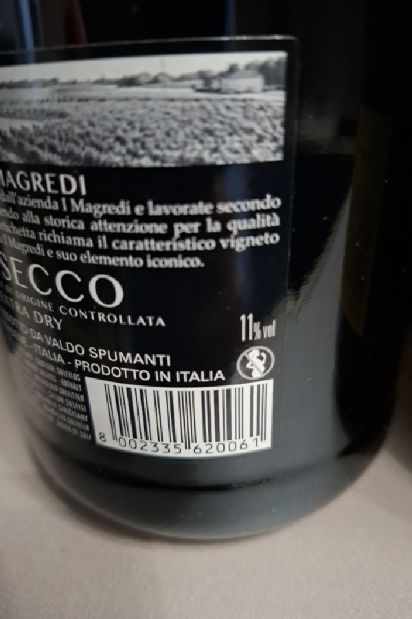 Cuvée I Magredi Prosecco DOC Extra Dry - Image 1
