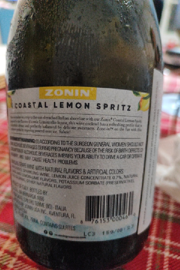 Coastal Lemon Spritz - Image 1