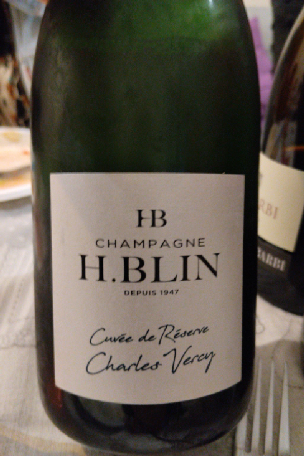 Champagne H. Blin Cuvée de Réserve Charles Vercy - Image 1