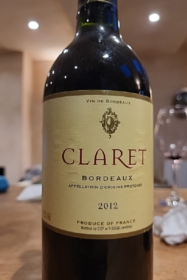Claret Bordeaux 2012 - Image 1