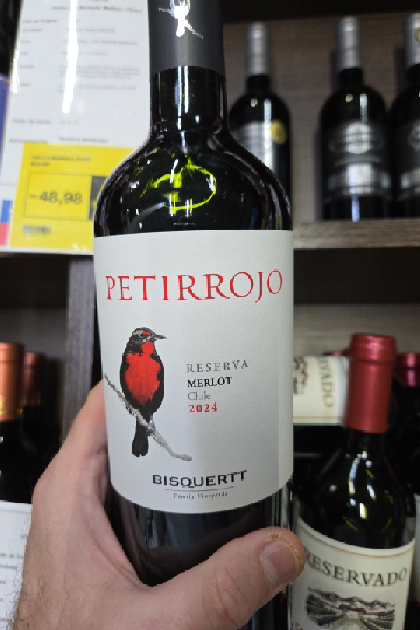 Petirrojo Reserva Merlot - Image 1