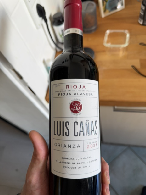 Luis Cañas Crianza - Image 1
