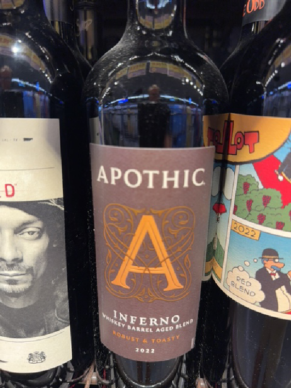 Apothic Inferno Whiskey Barrel Aged Blend - Image 1
