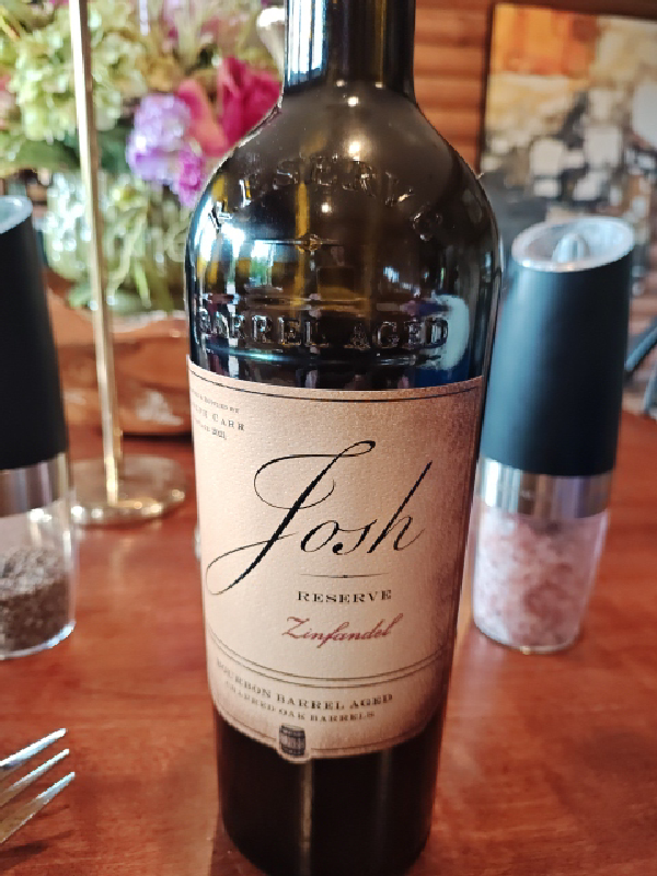 Josh Cellars Reserve Bourbon Barrel Aged Zinfandel - Image 1
