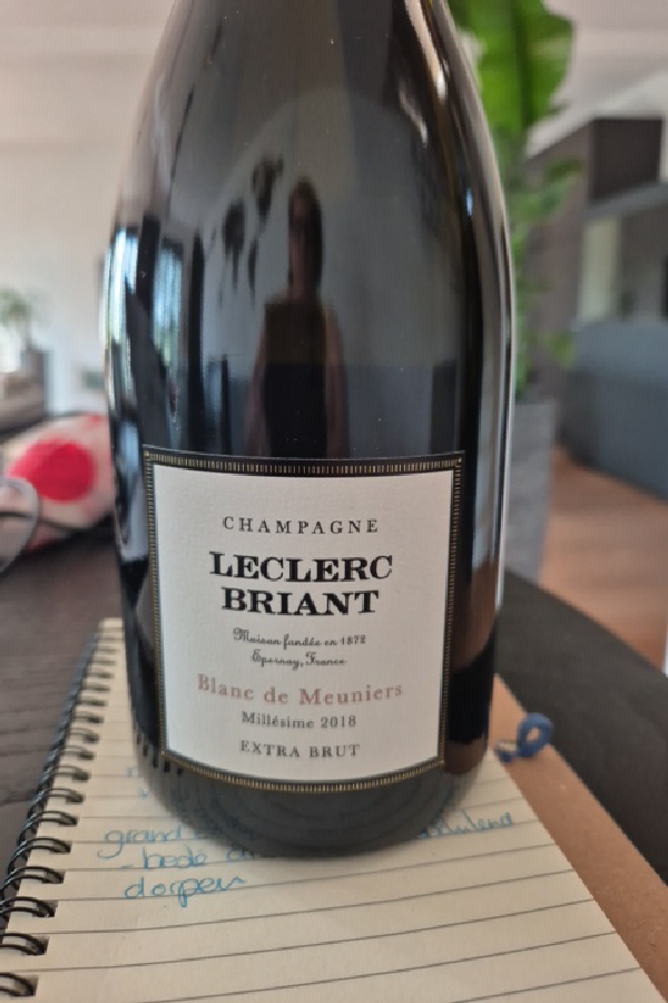 Champagne Leclerc Briant Blanc de Meuniers Millésime 2018 - Image 1