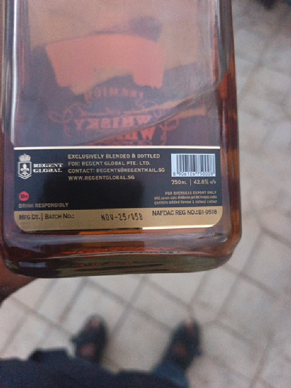 Royal Circle Indian Whisky - Image 1