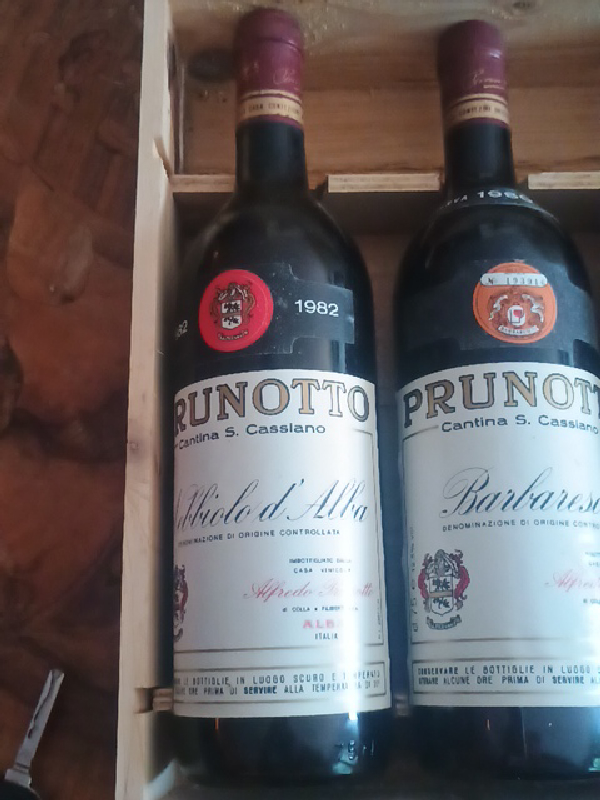 Prunotto Barbaresco and Nebbiolo d'Alba 1982 - Image 1