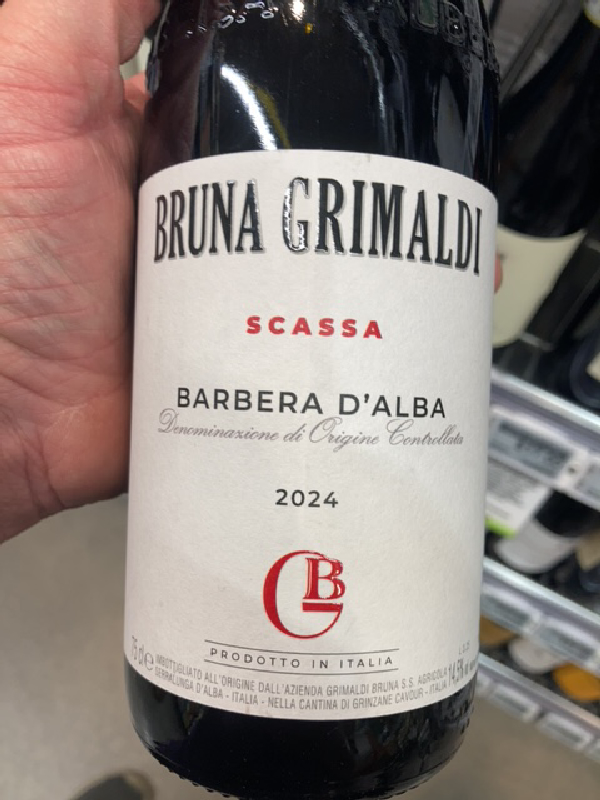 Bruna Grimaldi Scassa Barbera d'Alba Superiore - Image 1