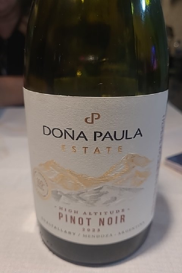 Doña Paula Estate High Altitude Pinot Noir - Image 1