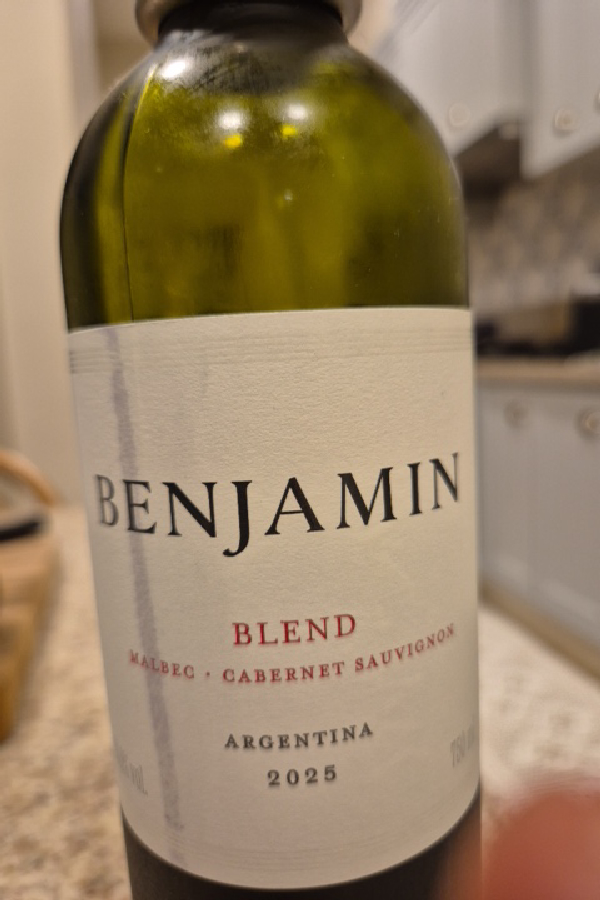 Benjamin Blend (Malbec - Cabernet Sauvignon) - Image 1