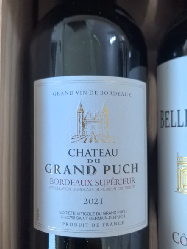Château du Grand Puch Bordeaux Supérieur - Image 1